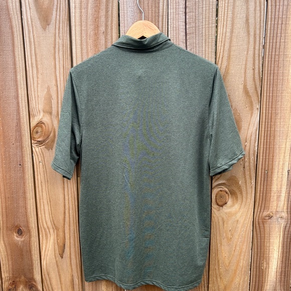 Olive Criquet Performance Polo in Size Medium - Picture 2 of 3